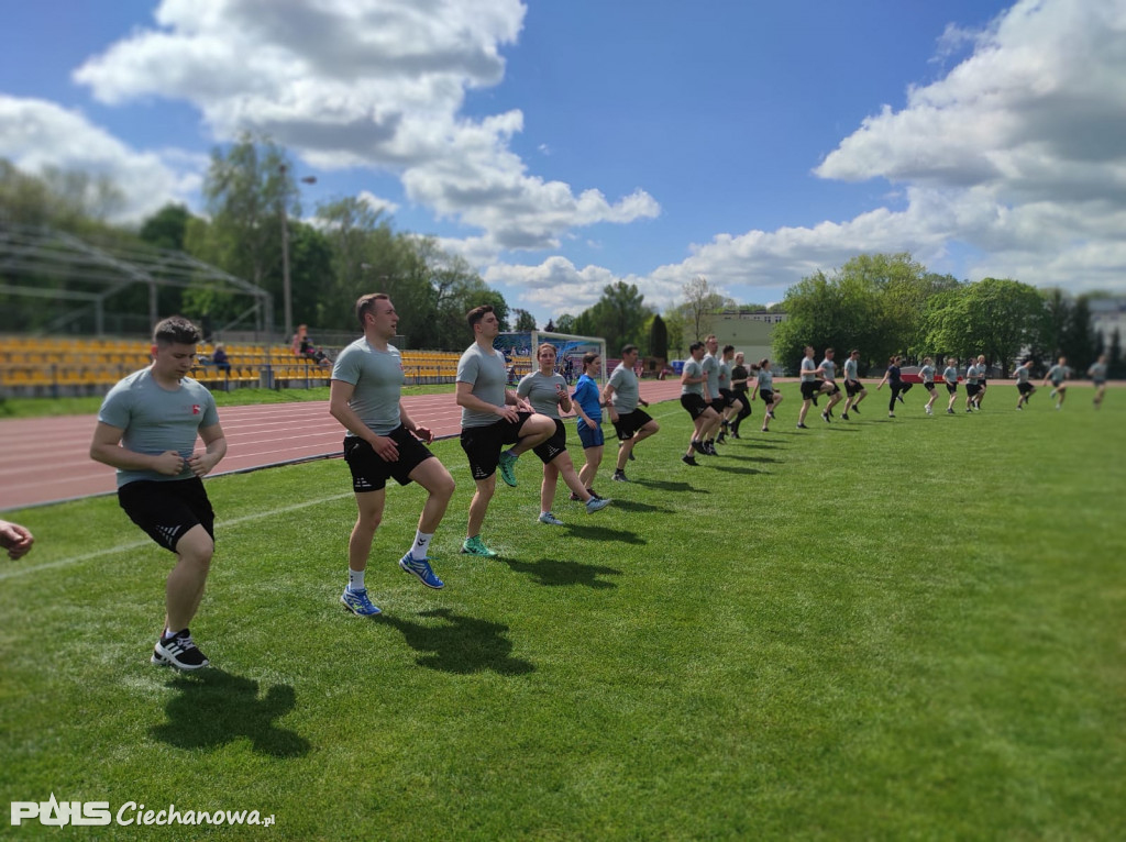 Mistrzyni lekkiej atletyki trenowała terytorialsów