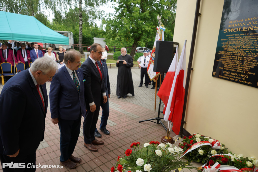 Generał Smoleński wrócił do rodzinnego Gostkowa!