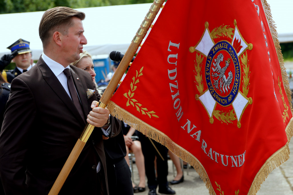 Odnowienie sztandaru OSP w Szulmierzu