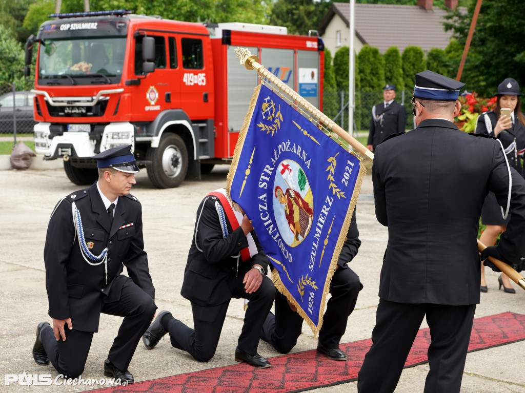 Odnowienie sztandaru OSP w Szulmierzu