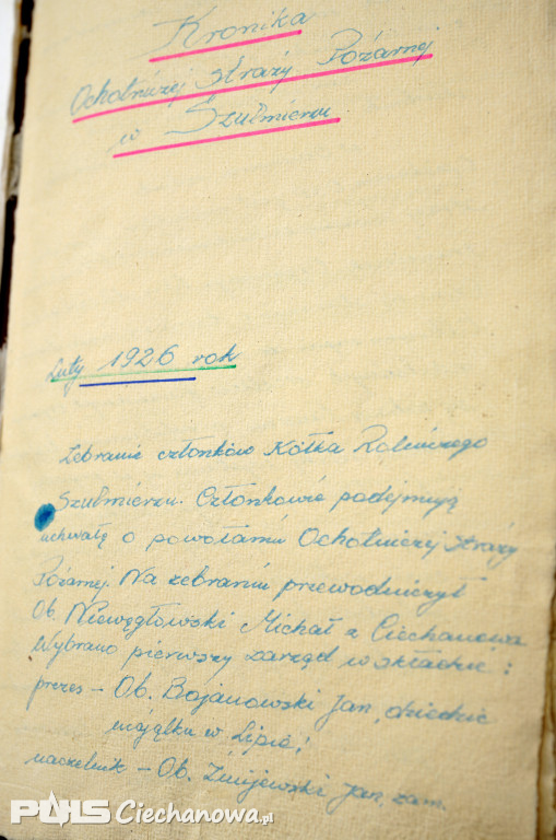 Odnowienie sztandaru OSP w Szulmierzu