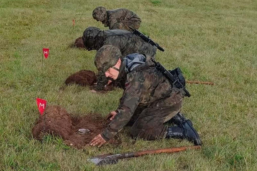 Wybuchowe szkolenie kompanii saperów 5MBOT