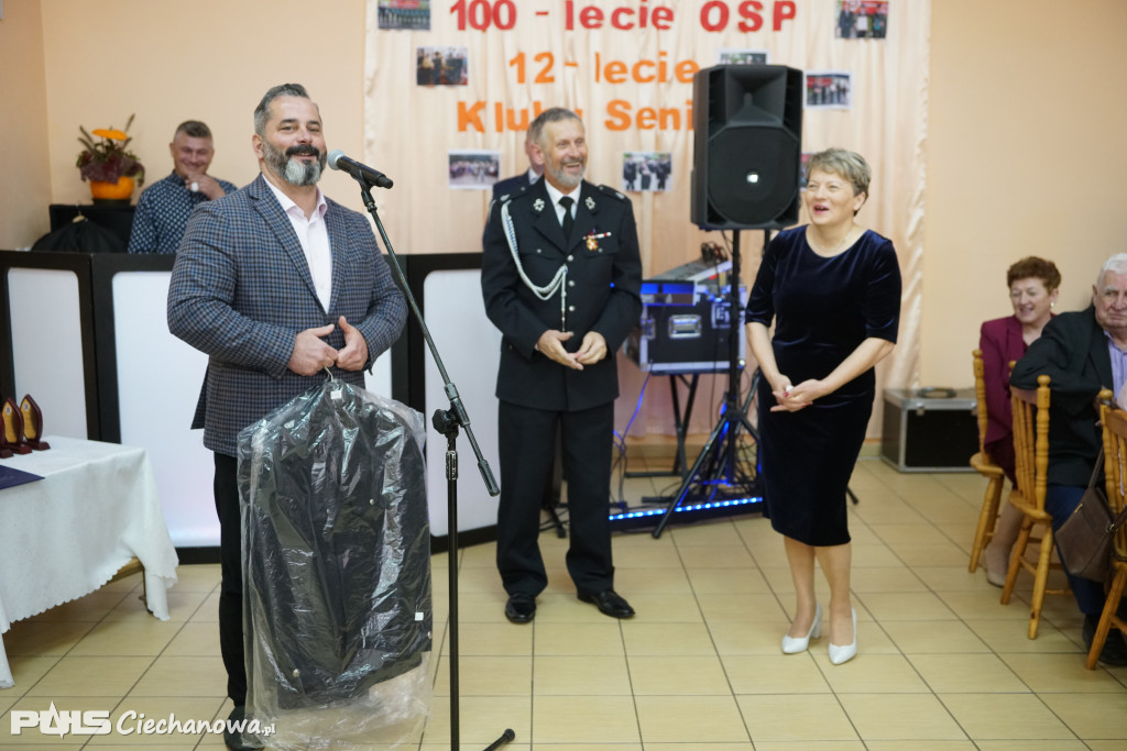 Spotkanie Klubu Seniora i strażaków OSP Ościsłowo