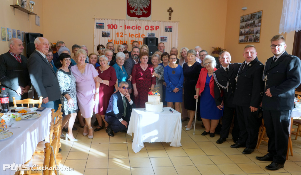 Spotkanie Klubu Seniora i strażaków OSP Ościsłowo