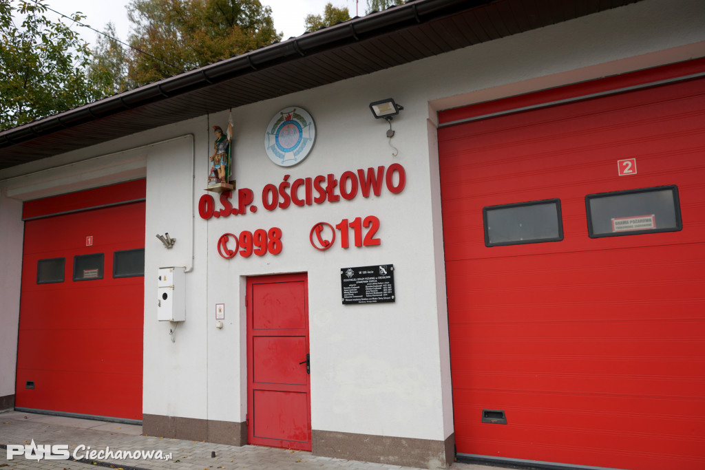 Spotkanie Klubu Seniora i strażaków OSP Ościsłowo