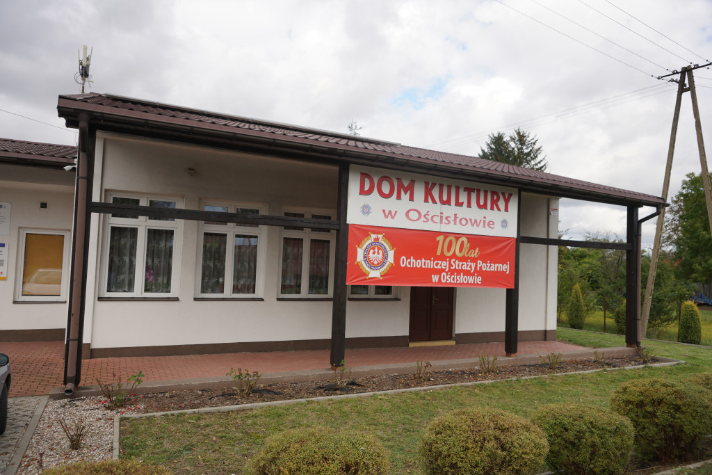 Spotkanie Klubu Seniora i strażaków OSP Ościsłowo