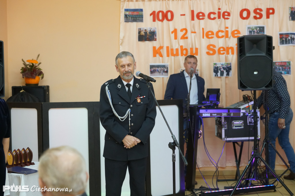 Spotkanie Klubu Seniora i strażaków OSP Ościsłowo