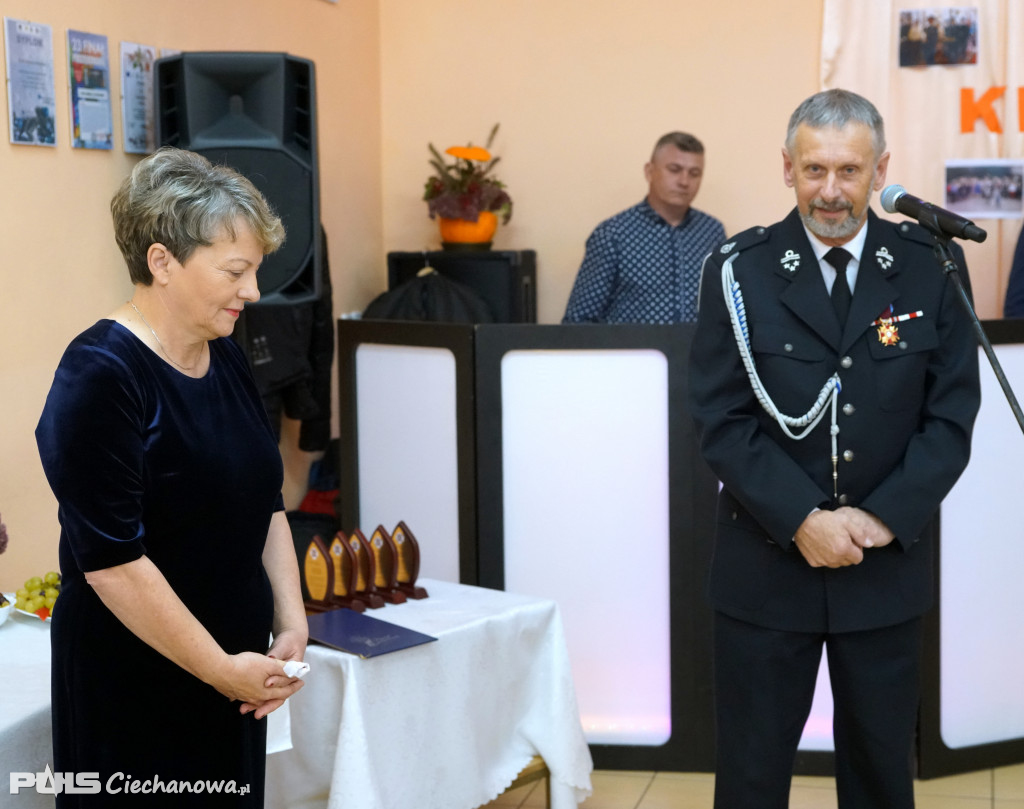 Spotkanie Klubu Seniora i strażaków OSP Ościsłowo