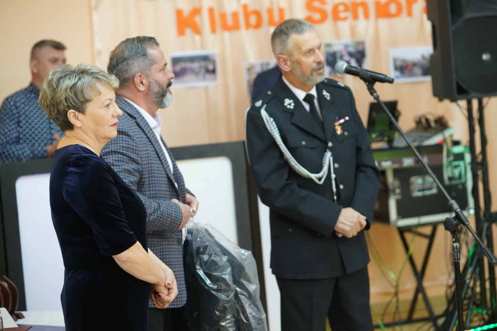 Spotkanie Klubu Seniora i strażaków OSP Ościsłowo