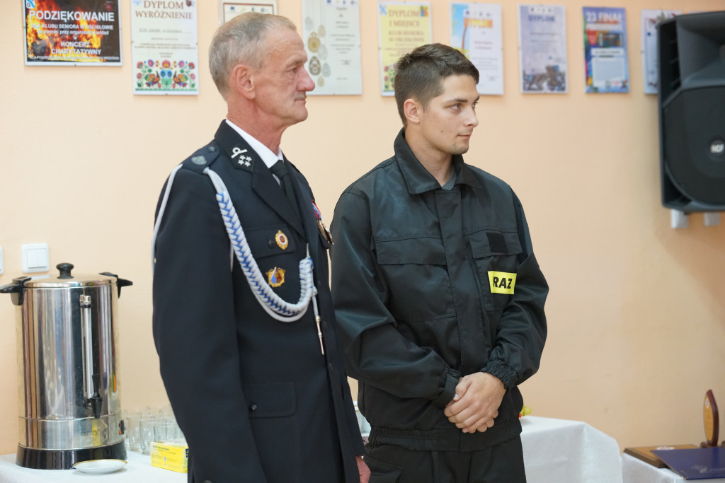 Spotkanie Klubu Seniora i strażaków OSP Ościsłowo