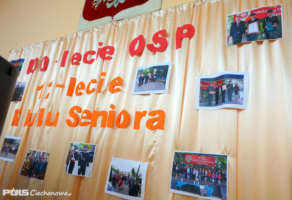 Spotkanie Klubu Seniora i strażaków OSP Ościsłowo
