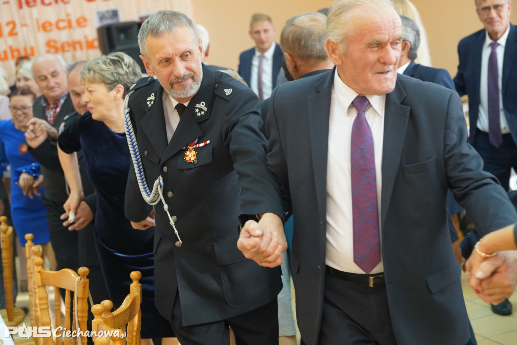 Spotkanie Klubu Seniora i strażaków OSP Ościsłowo