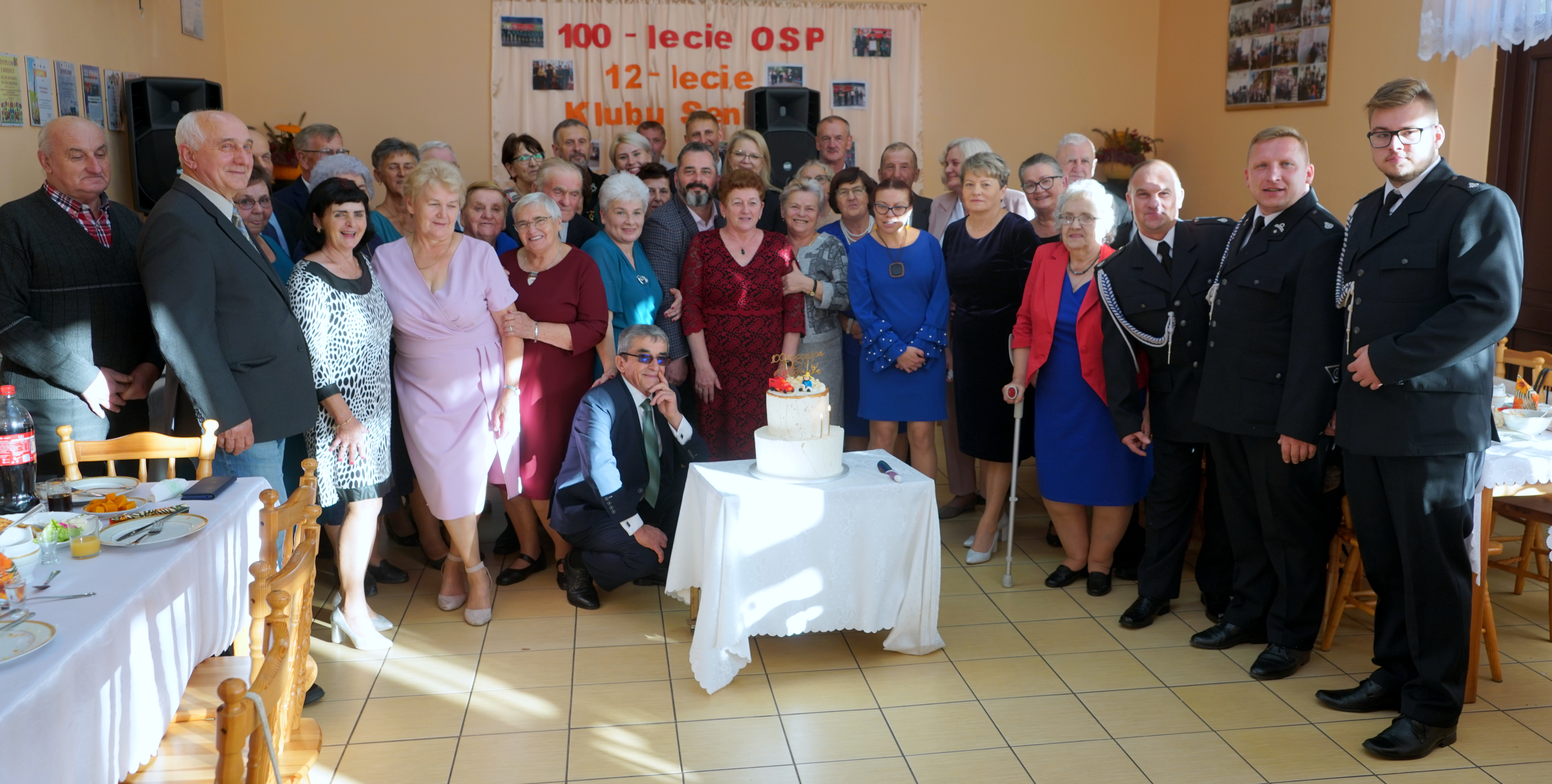 Spotkanie Klubu Seniora i strażaków OSP Ościsłowo