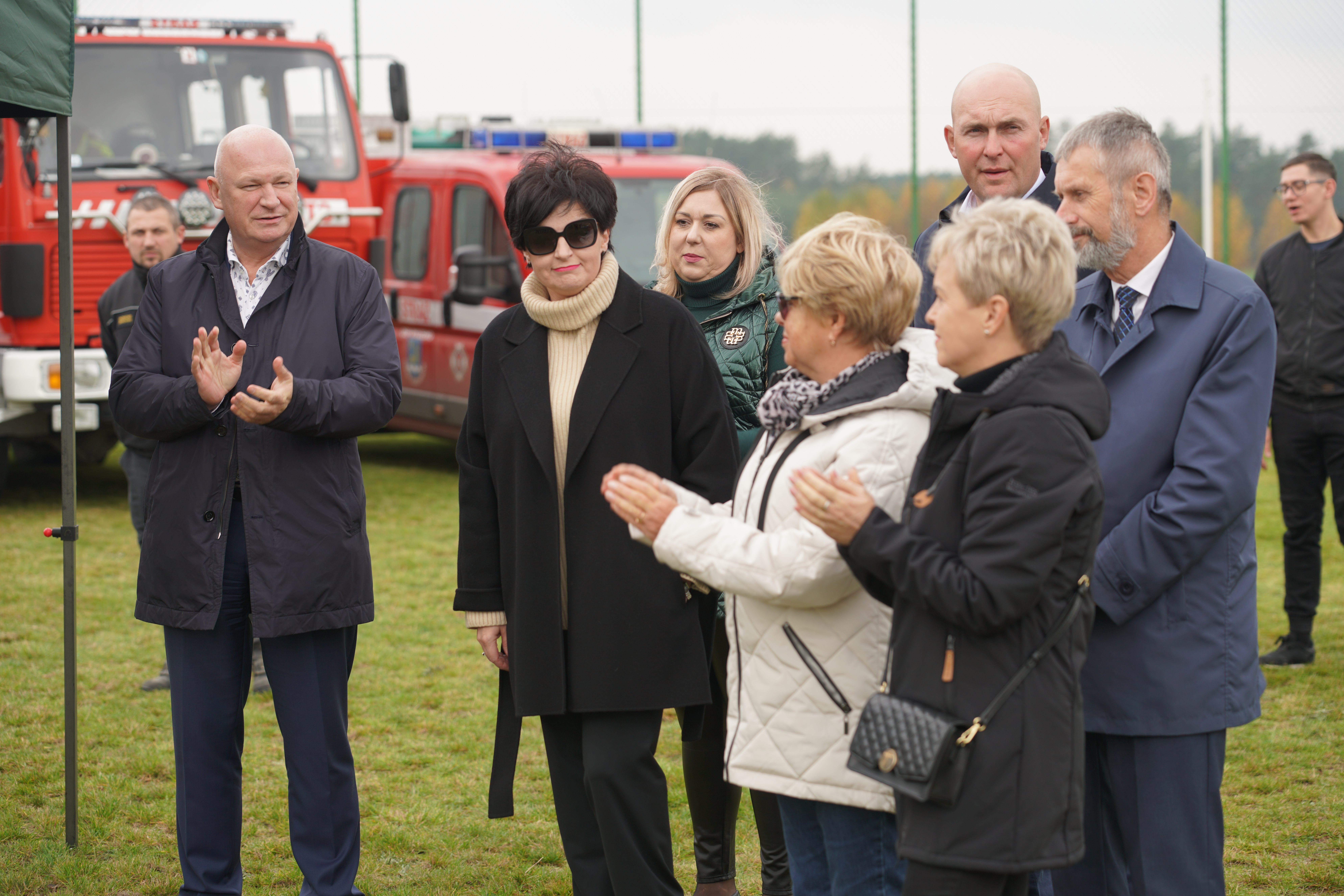 Otwarcie przebudowanej drogi w Rydzewie