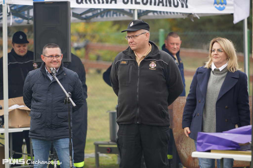 Otwarcie przebudowanej drogi w Rydzewie