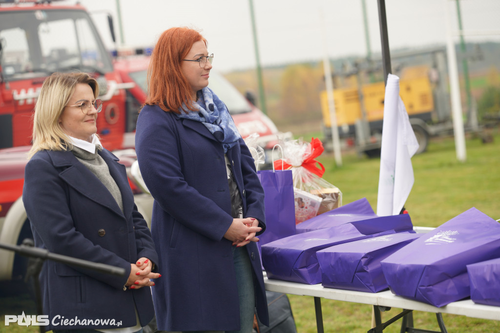 Otwarcie przebudowanej drogi w Rydzewie