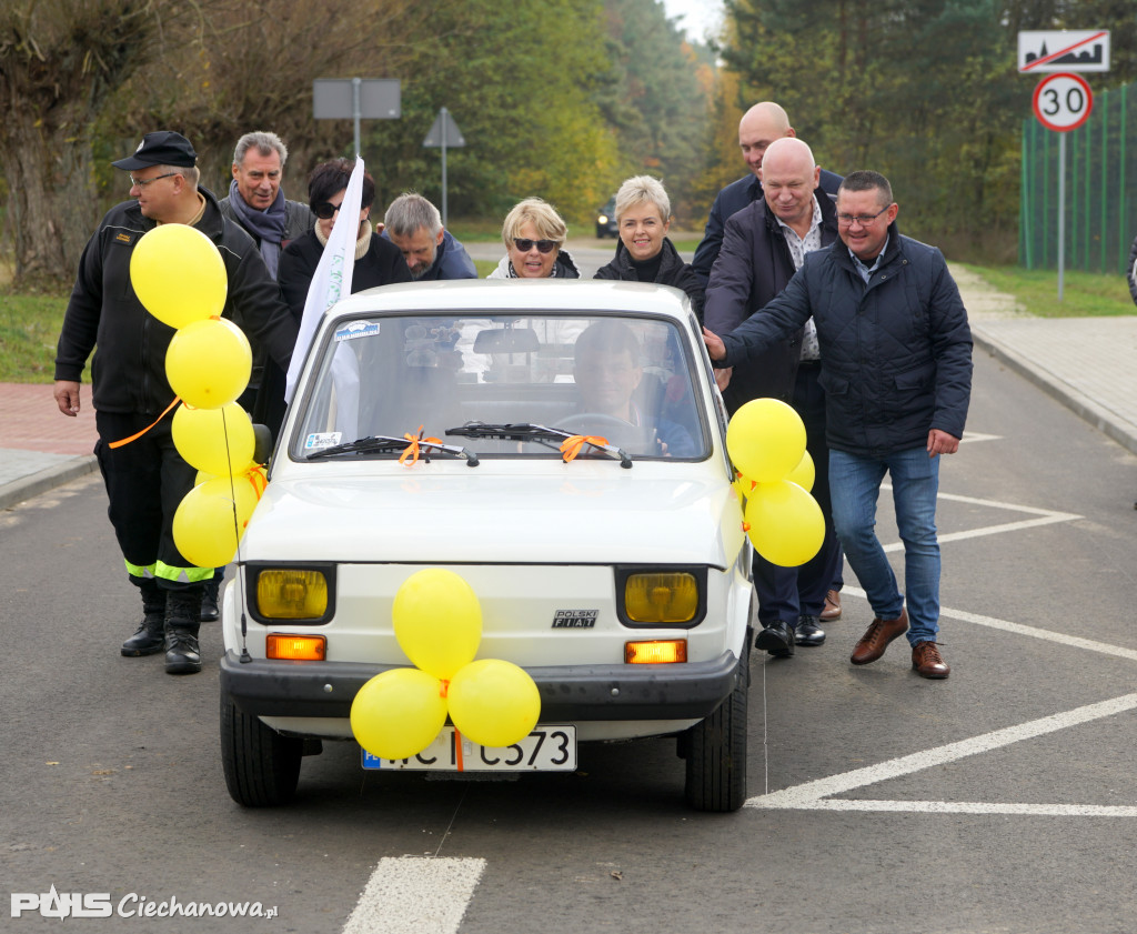 Otwarcie przebudowanej drogi w Rydzewie