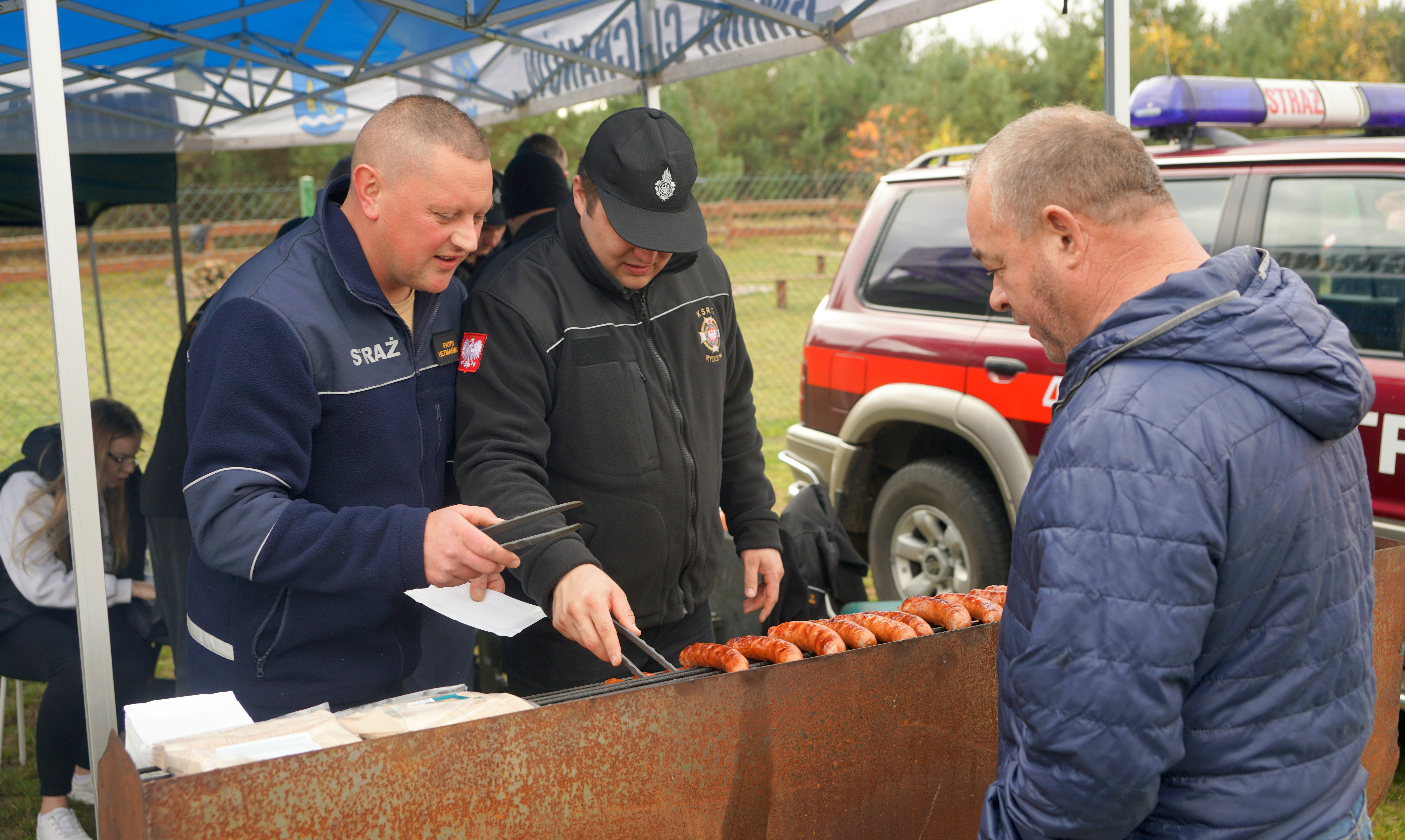 Otwarcie przebudowanej drogi w Rydzewie