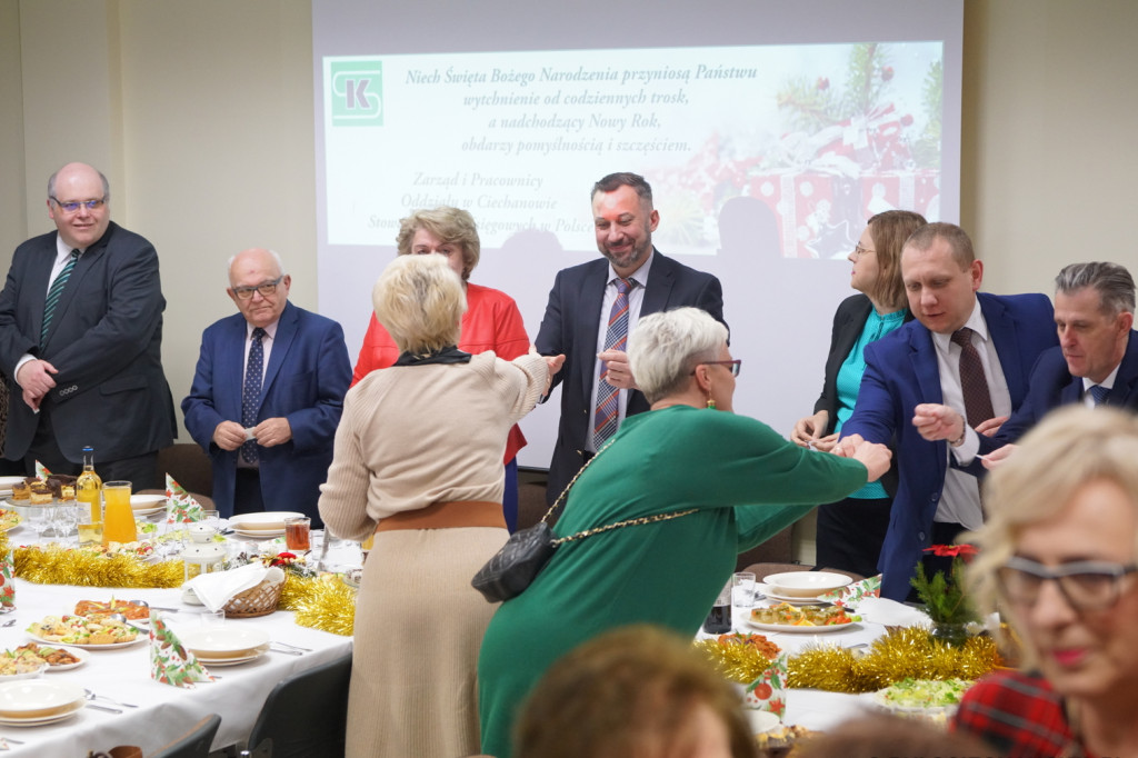 Wigilijne spotkanie u księgowych