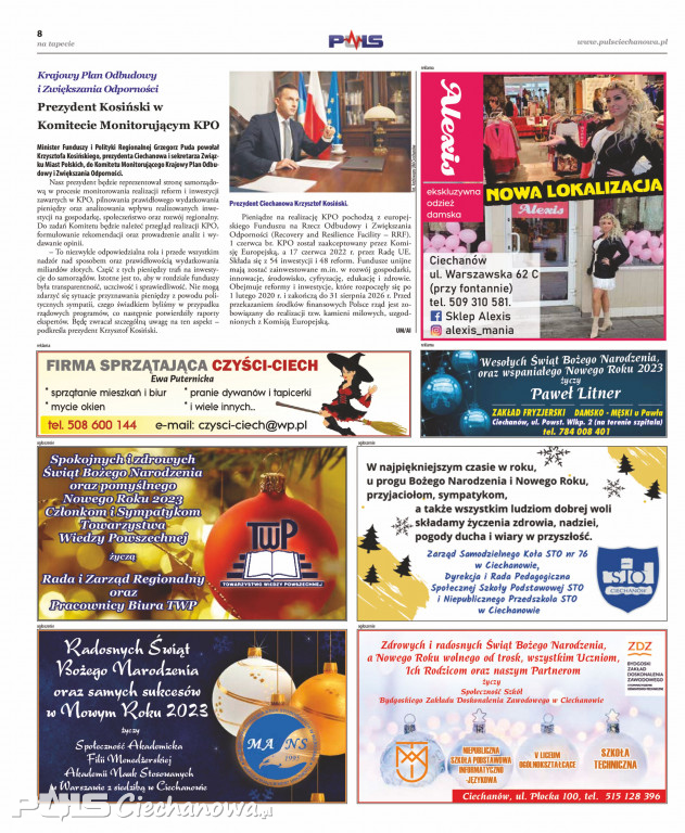 Grudniowe wydanie gazety PULS Ciechanowa!
