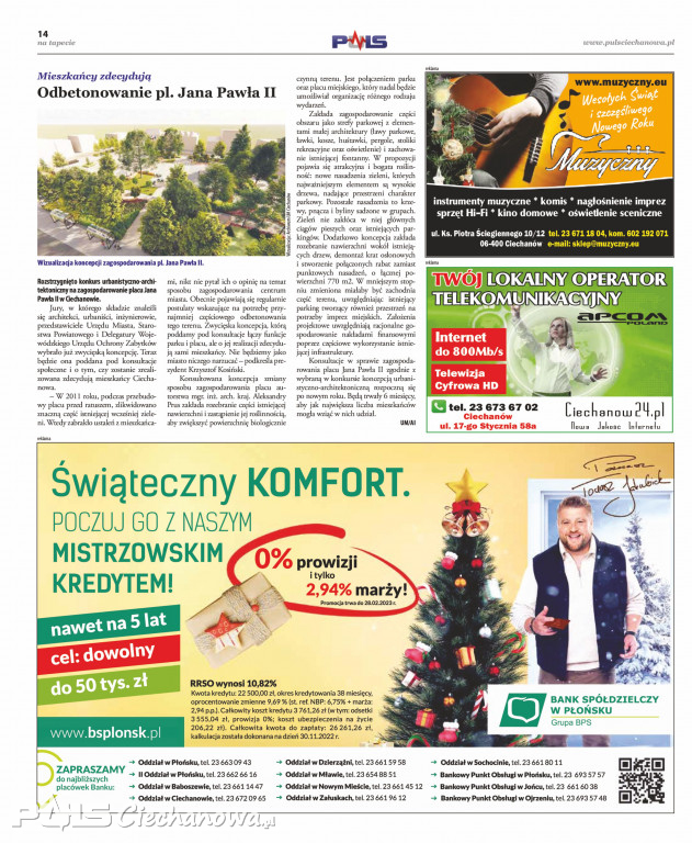 Grudniowe wydanie gazety PULS Ciechanowa!