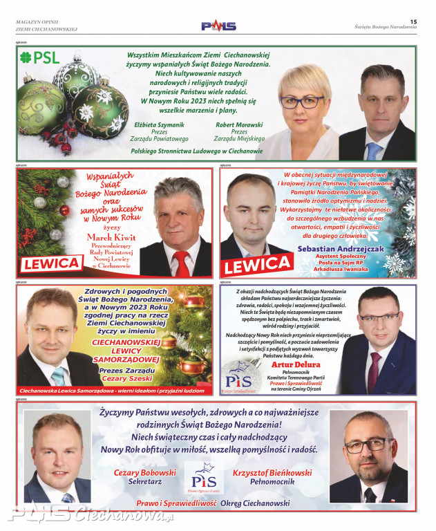 Grudniowe wydanie gazety PULS Ciechanowa!