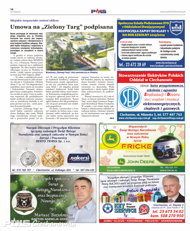 Grudniowe wydanie gazety PULS Ciechanowa!