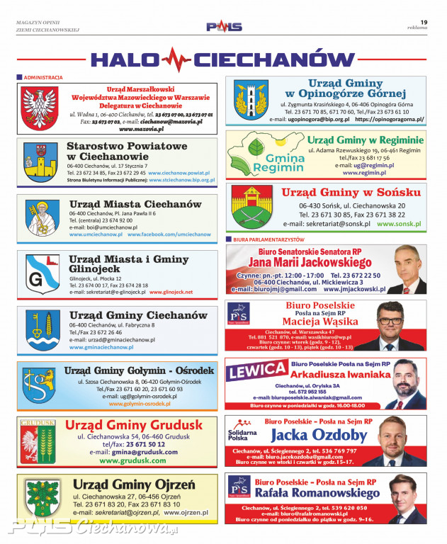Grudniowe wydanie gazety PULS Ciechanowa!