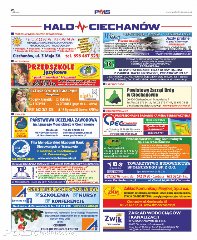 Grudniowe wydanie gazety PULS Ciechanowa!