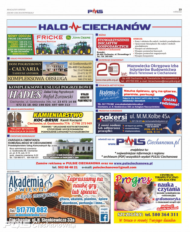 Grudniowe wydanie gazety PULS Ciechanowa!