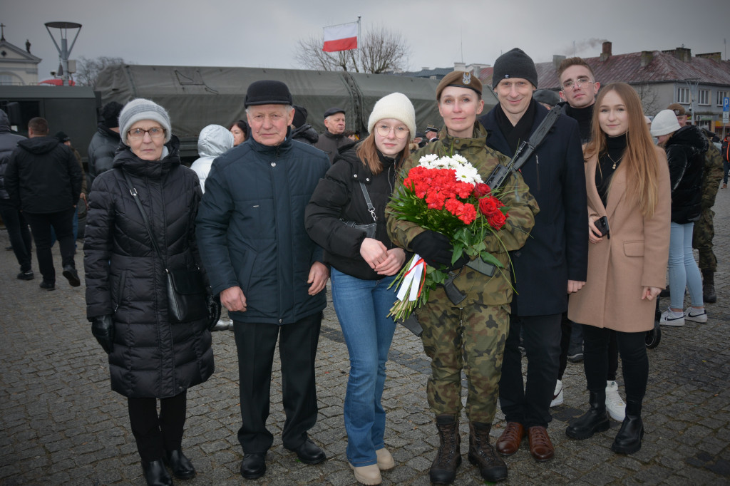 Uroczysta przysięga wojskowa 5MBOT w Węgrowie