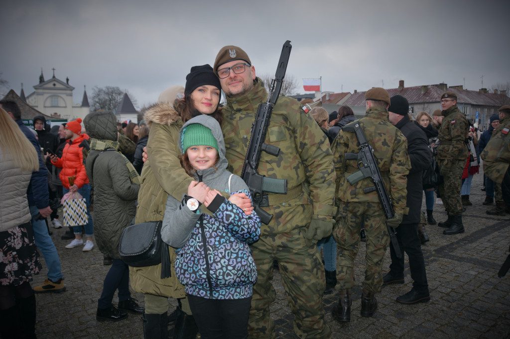 Uroczysta przysięga wojskowa 5MBOT w Węgrowie