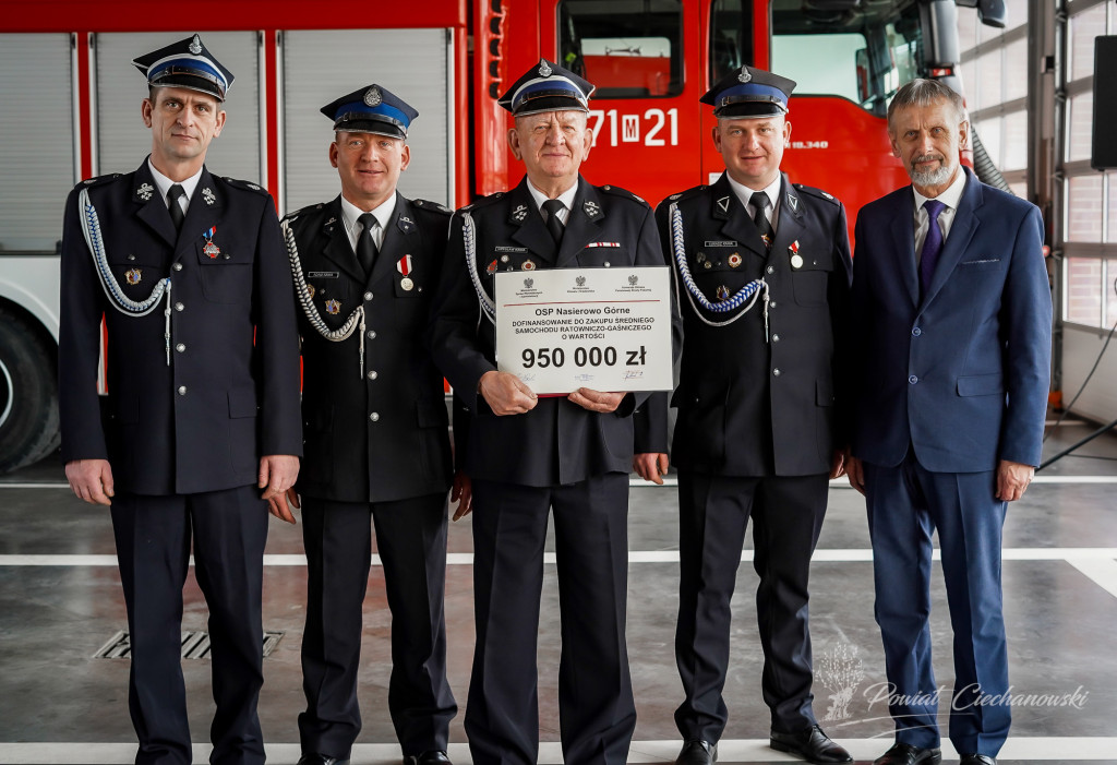 Wręczenie promes dla jednostek OSP