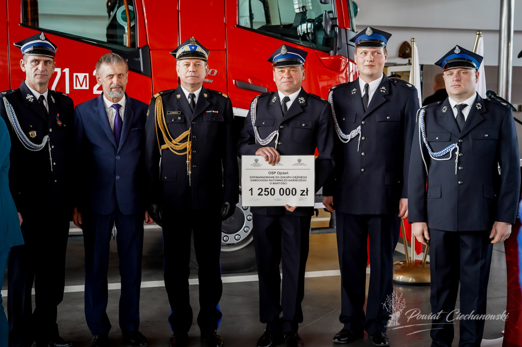 Wręczenie promes dla jednostek OSP