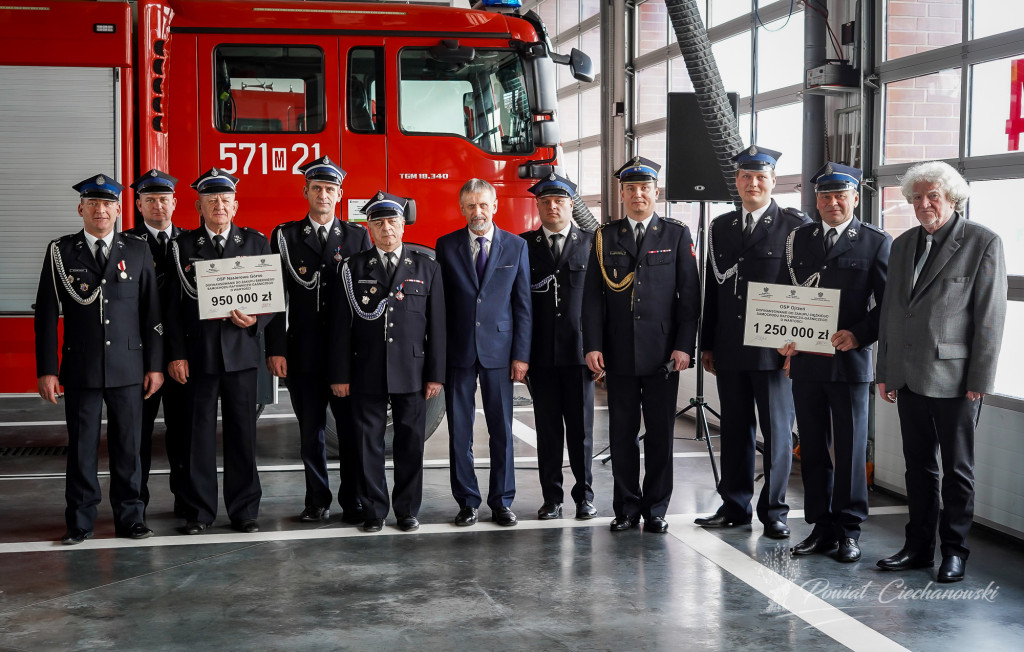 Wręczenie promes dla jednostek OSP