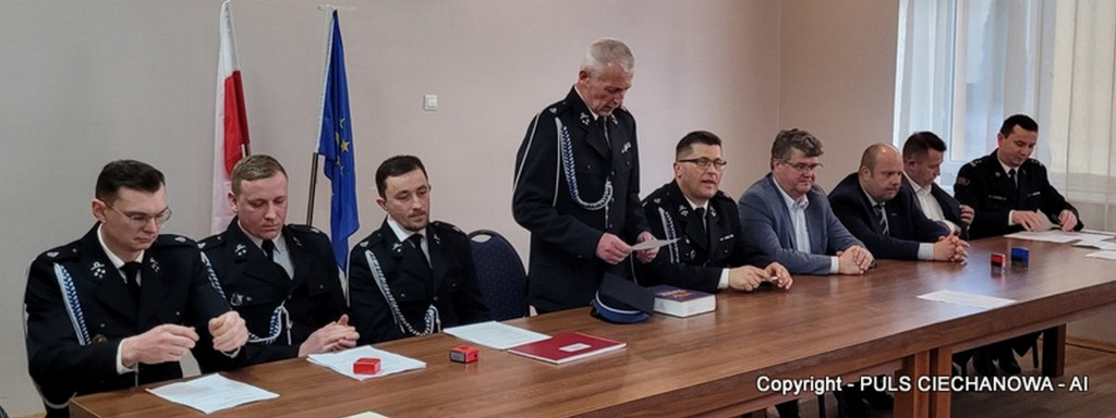 Minister Wąsik odwiedził strażaków