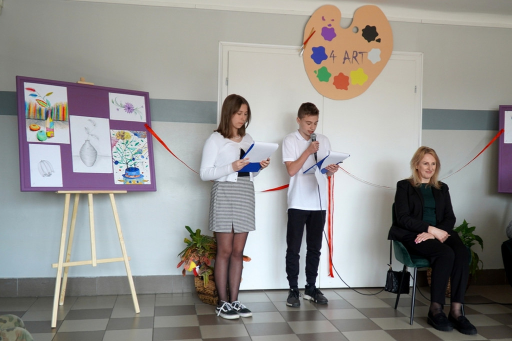 Otwarcie Małej Galerii w SP4