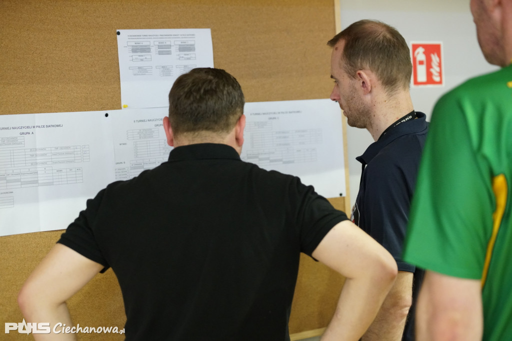 II Ciechanowski Turniej Nauczycieli w siatkówce