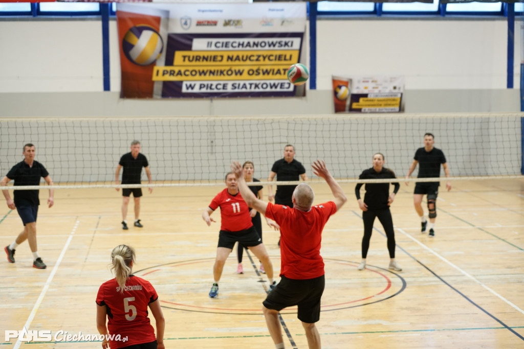 II Ciechanowski Turniej Nauczycieli w siatkówce