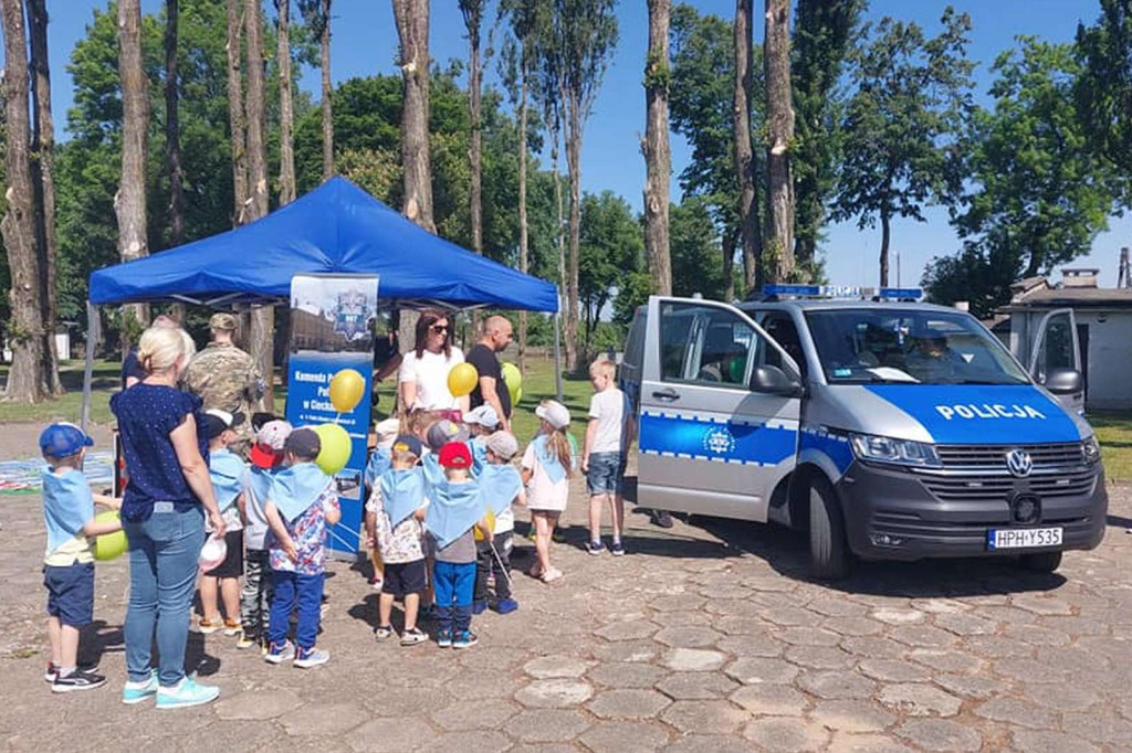 Dzień Dziecka z ciechanowskimi policjantami