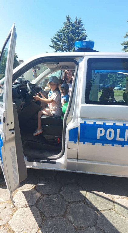 Dzień Dziecka z ciechanowskimi policjantami