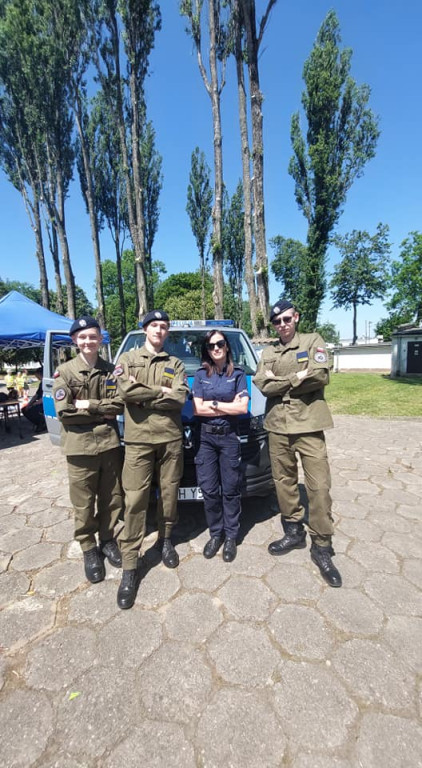 Dzień Dziecka z ciechanowskimi policjantami