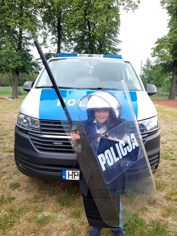 Dzień Dziecka z ciechanowskimi policjantami