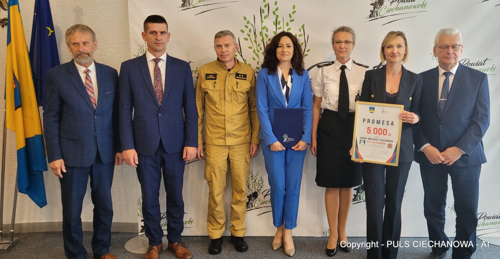 Podpisanie umów na dofinansowanie OSP