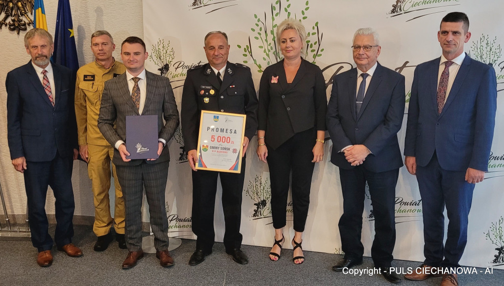 Podpisanie umów na dofinansowanie OSP