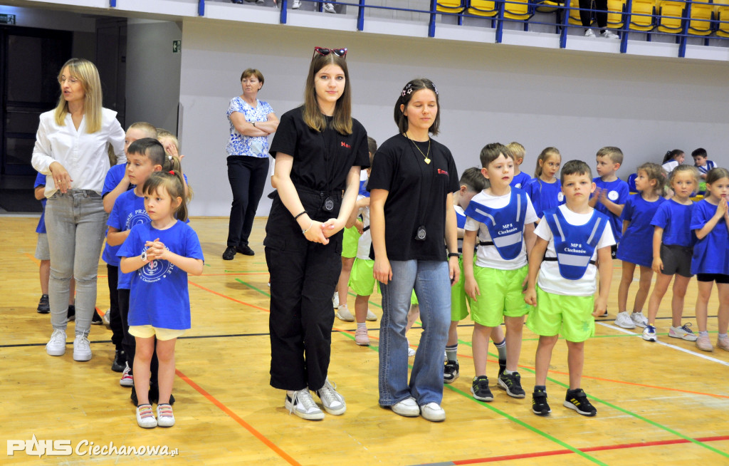 Olimpiada sportowa przedszkolaków z Ciechanowa