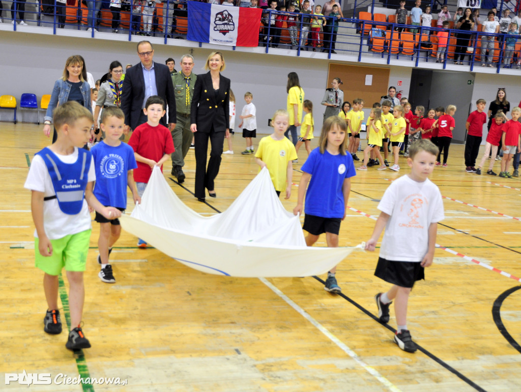 Olimpiada sportowa przedszkolaków z Ciechanowa