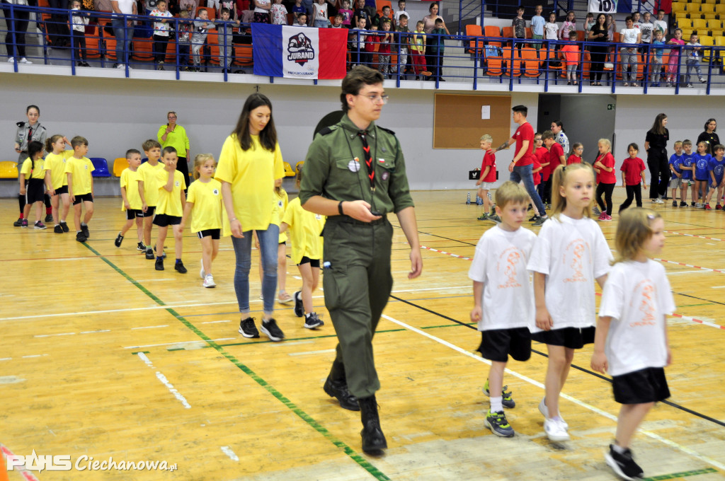 Olimpiada sportowa przedszkolaków z Ciechanowa