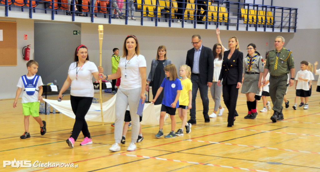 Olimpiada sportowa przedszkolaków z Ciechanowa