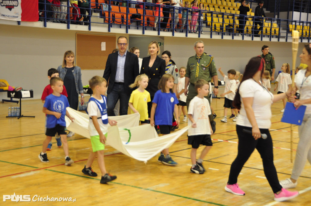 Olimpiada sportowa przedszkolaków z Ciechanowa